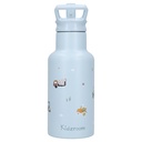 Kidzroom | Drinkfles Little Story Blauw 350ml