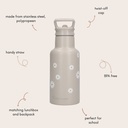 Kidzroom | Drinkfles Nostalgia Beige 350ml