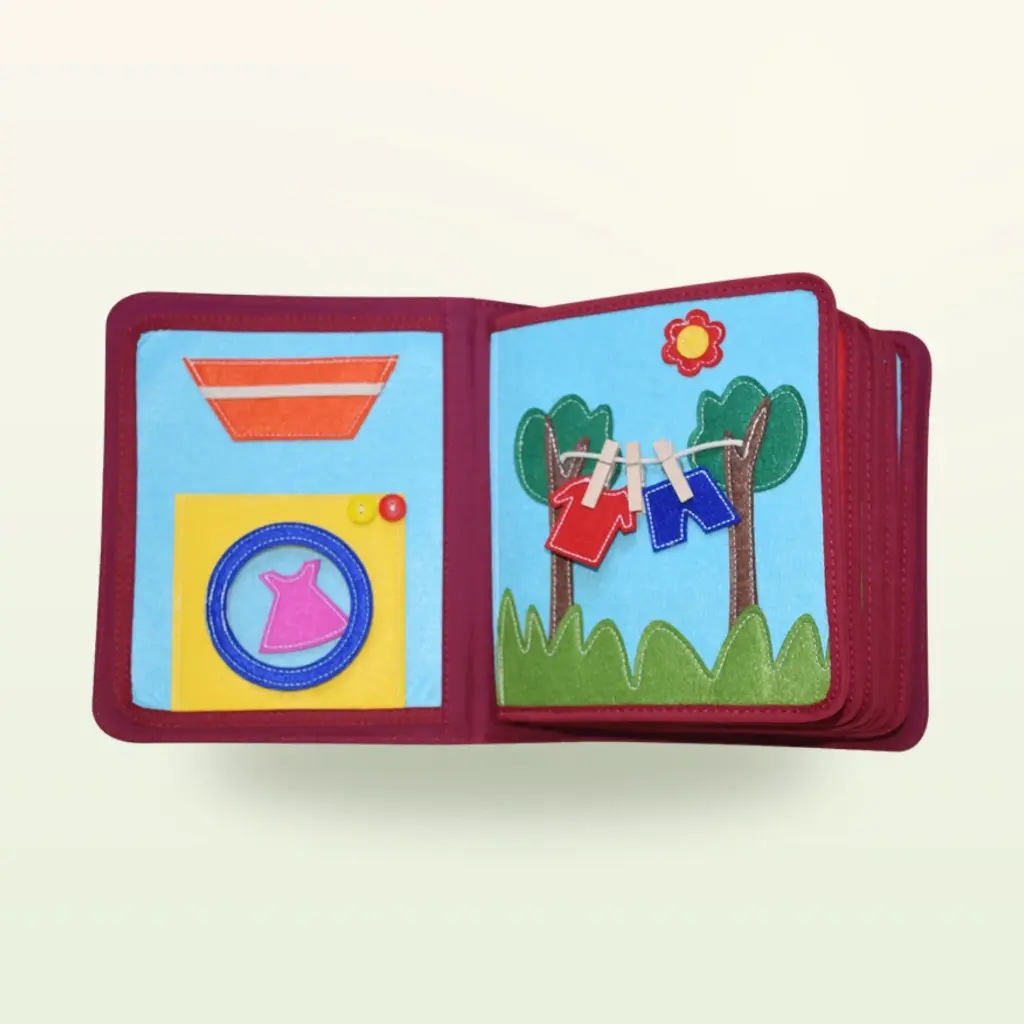 My First Book | Geschenkset My First Book Everyday Life Blauw Rugzak+Boek