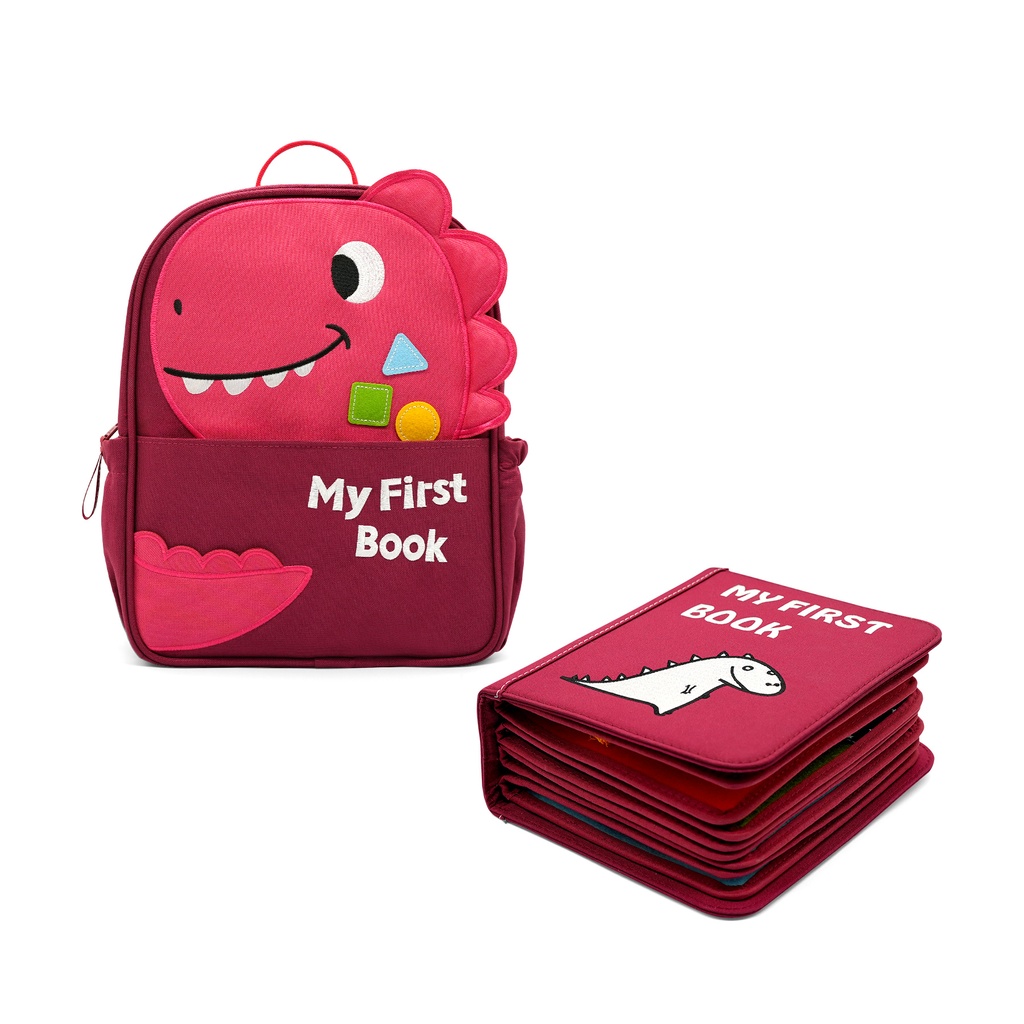 My First Book | Geschenkset My First Book Everyday Life Blauw Rugzak+Boek