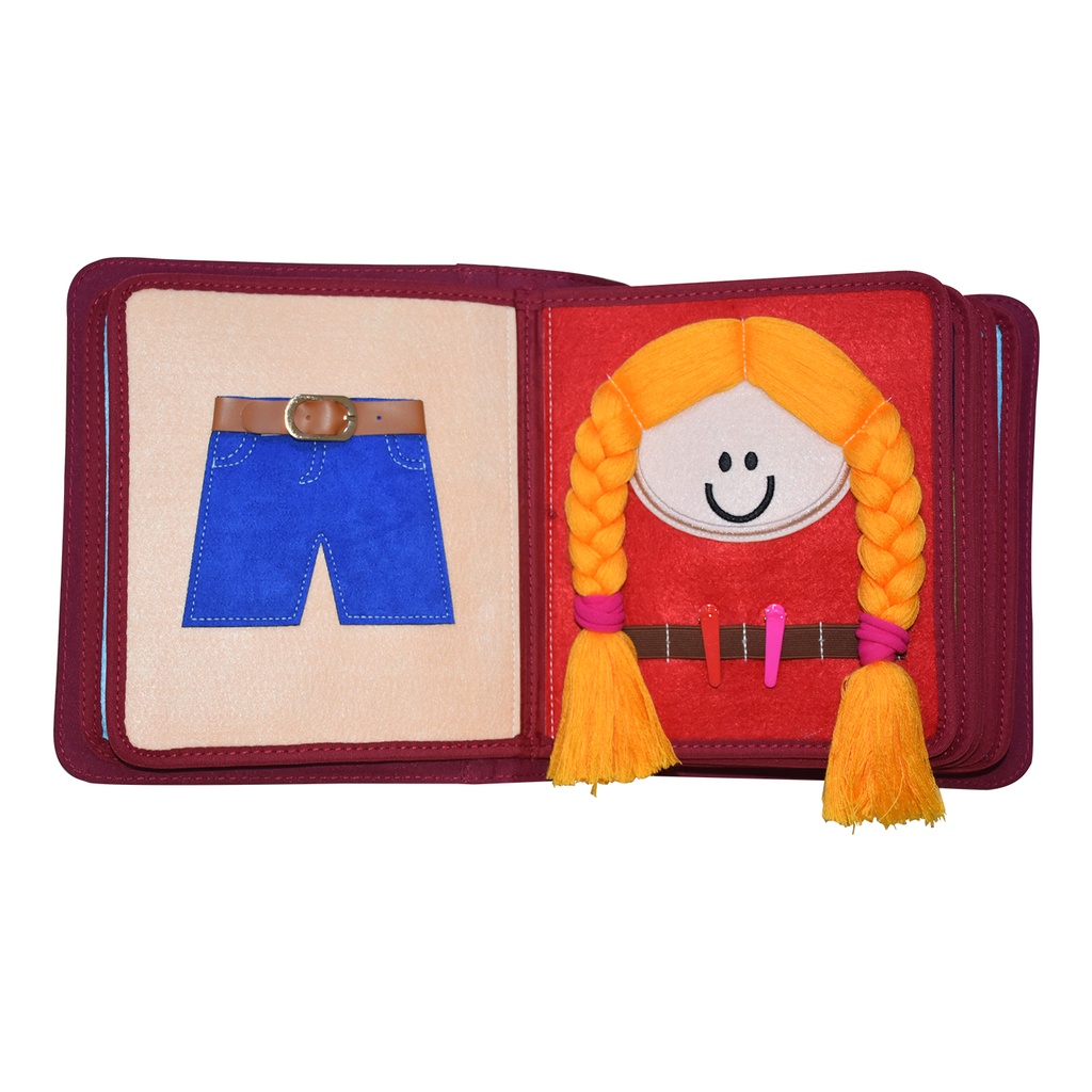 My First Book | Geschenkset My First Book Everyday Life Blauw Rugzak+Boek