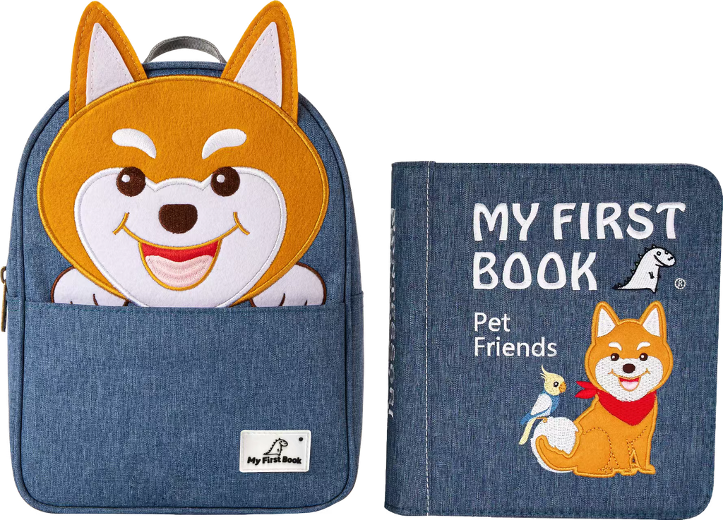 My First Book | Geschenkset My First Book Pet Friends Rugzak+Boek