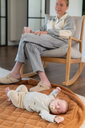 Play & Go | Opbergerzak/Speeltapijt Evergreen Teddy Ø120cm