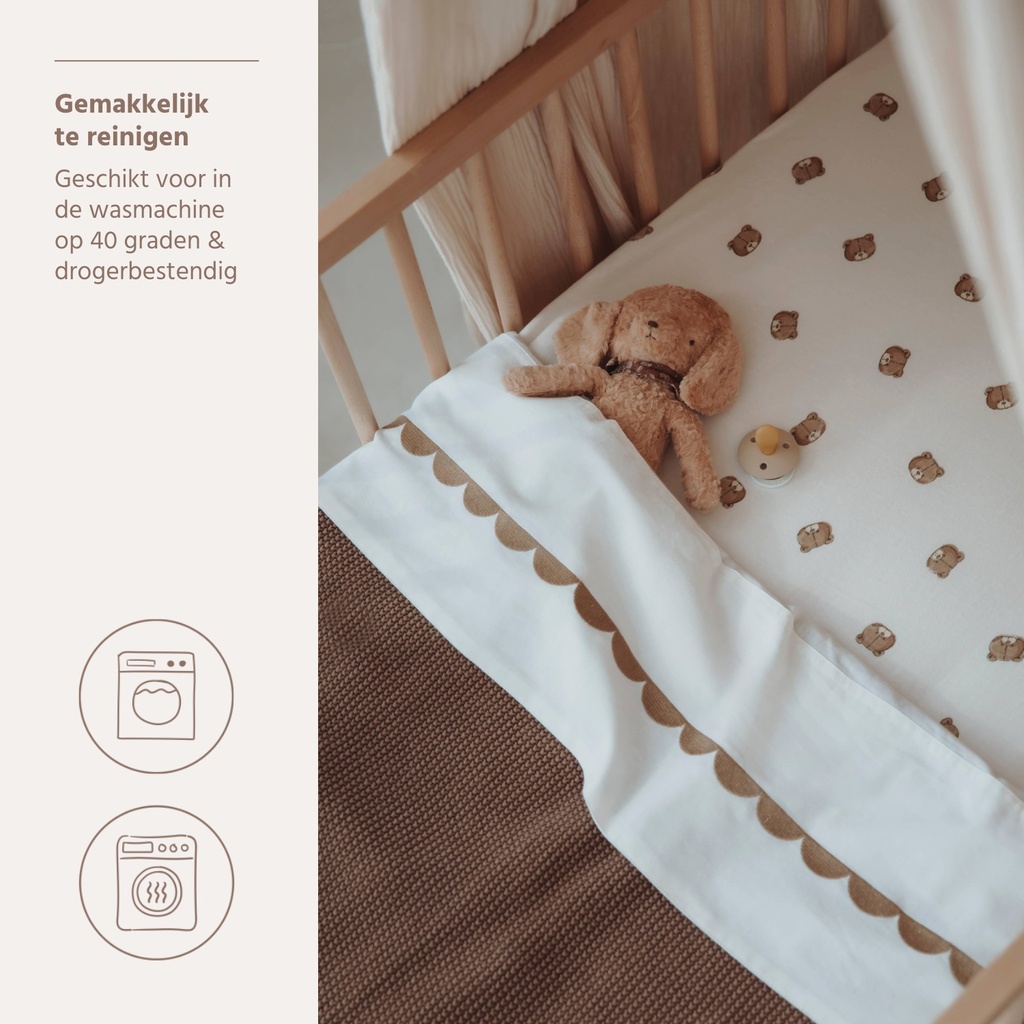 Meyco | Hoeslaken Jersey Bear 60x120cm