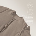 Meyco | Slaapzak Studio Classic Met Afritsbare Mouwen Dark Taupe Bruin 70cm