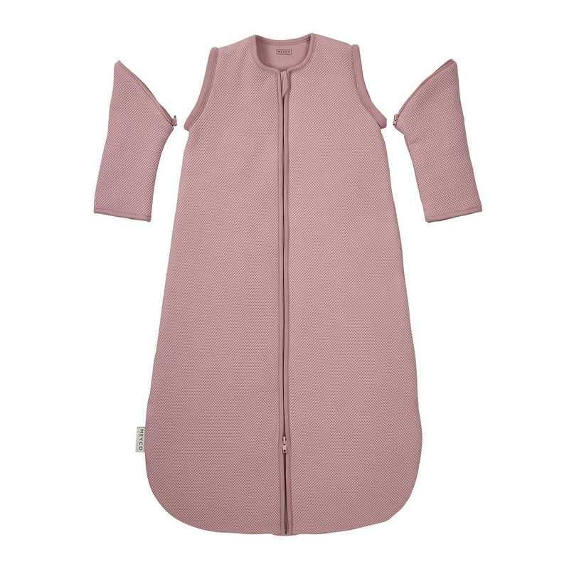 Meyco | Slaapzak Studio Classic met Afritsbare Mouwen Purple Pink Paars 90cm