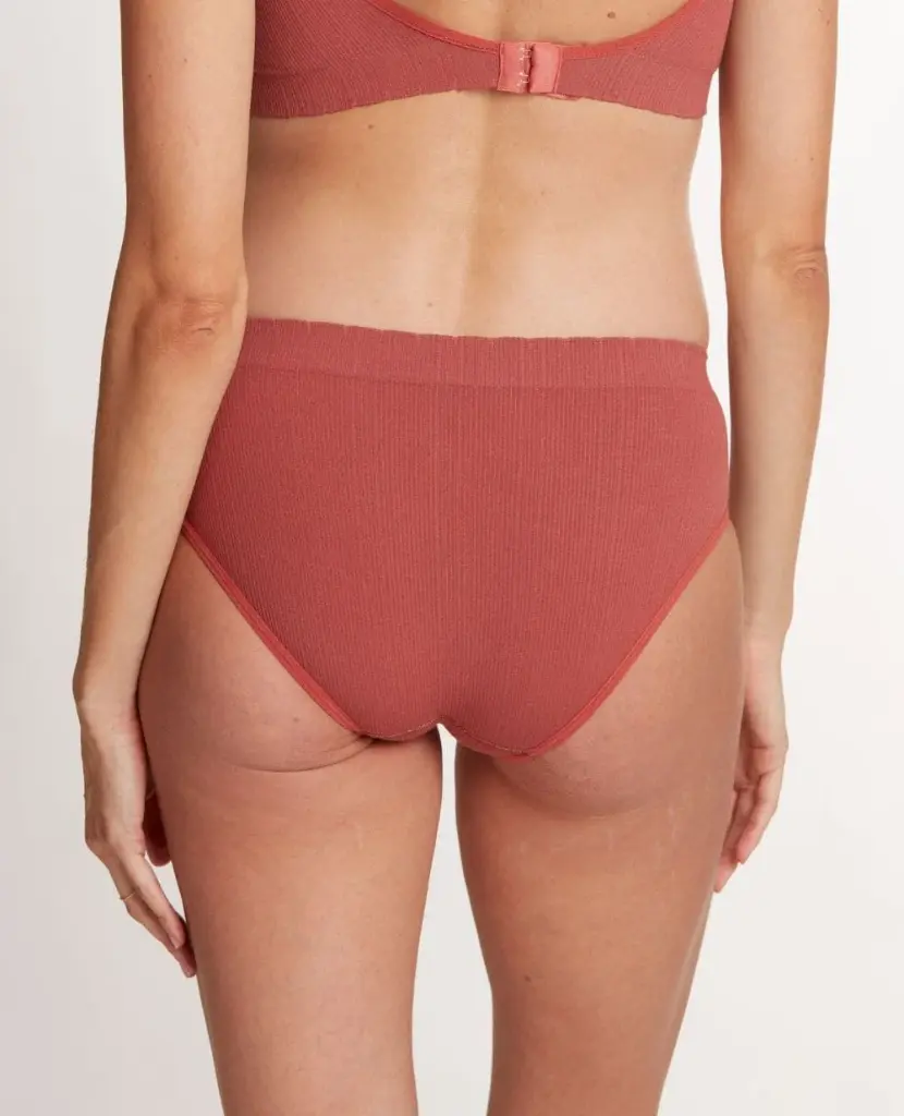 Cache Coeur | Slip Zoe Seamless Terracotta