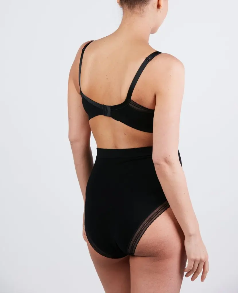 Cache Coeur | Slip Milk High waist Naadloos Black