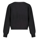 Love2wait | Pull Knit Cropped Black