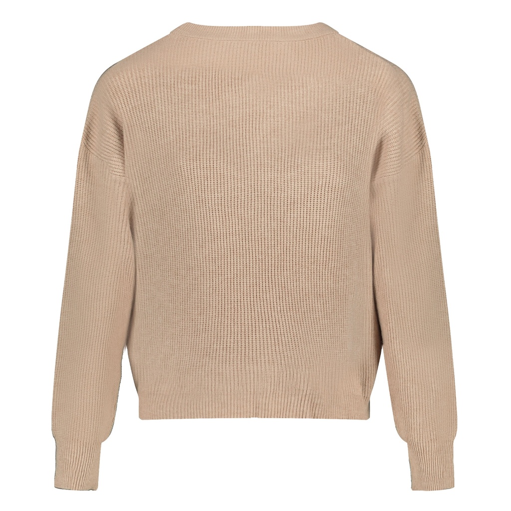 Love2wait | Pull Knit Cropped Sand