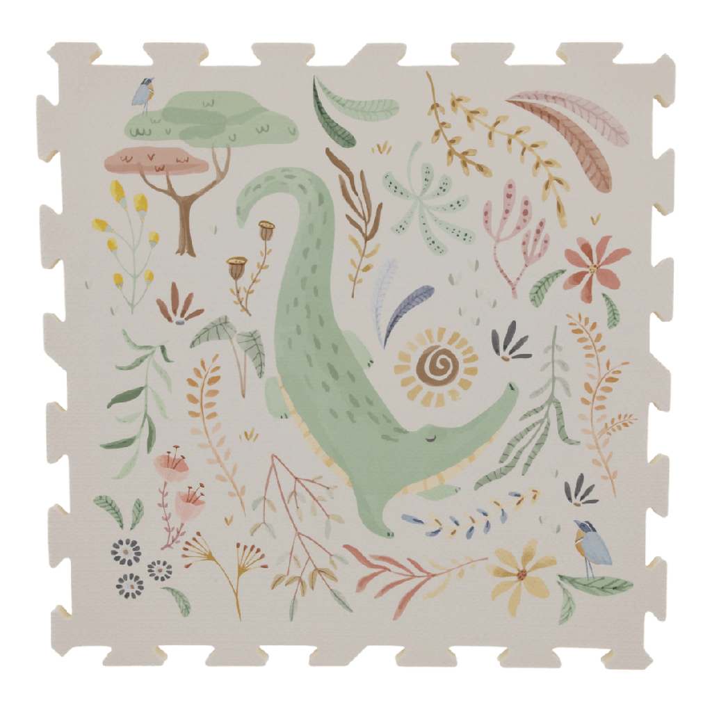 Little Dutch | Puzzelmat Safari Friends +24m 6-pack