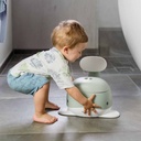 Kindsgut | Wc-potje Potty Grijs met Rug