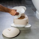 Kindsgut | Wc-potje Potty Zand met Rug 