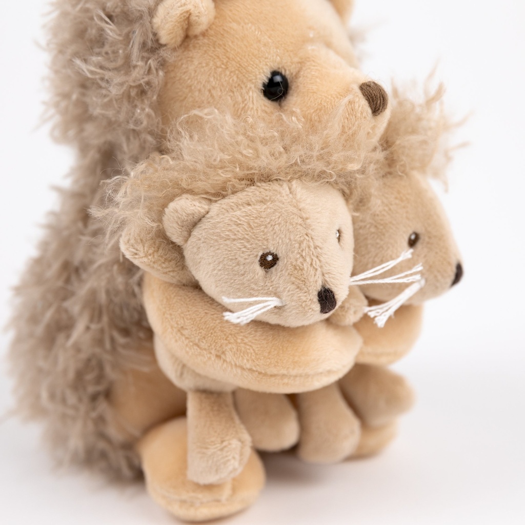 Egmont | Pluche Knuffel Mama Egel met Tweeling