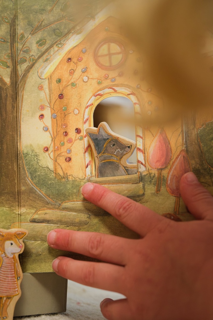 Egmont | Boek Sprookjes met Houten Figuurtjes