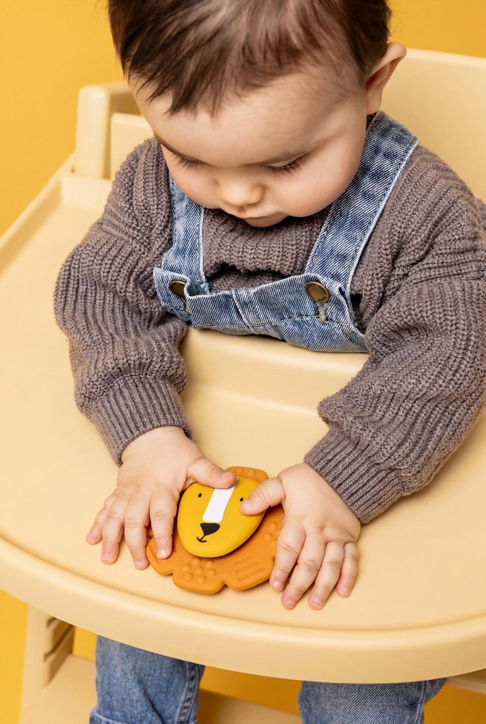 Trixie | Activiteitenspeelgoed Mr Lion Suction Spinner Geel