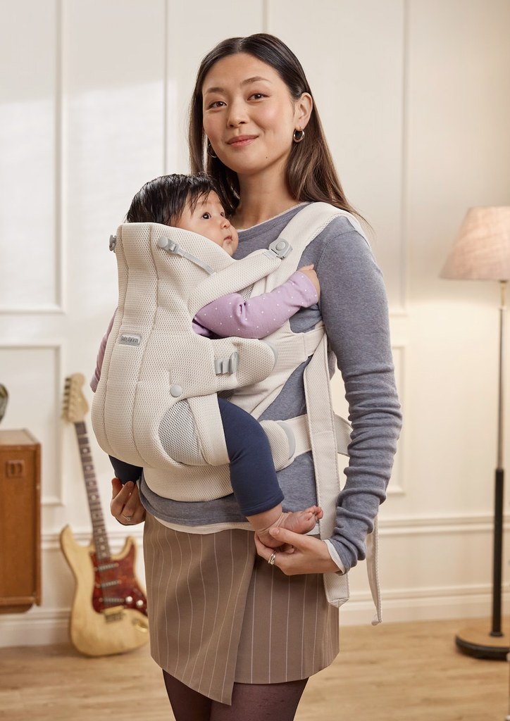 BabyBjorn | Babybuidel Hold Mesh Crème