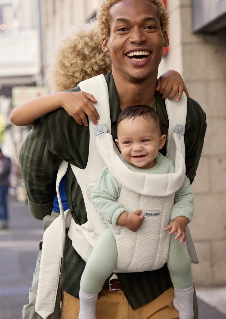 BabyBjorn | Babybuidel Hold Mesh Crème