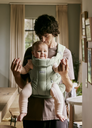 BabyBjorn | Babybuidel Hold Zacht Geborsteld Geweven Lichtgroen