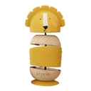 Trixie | Stapelpyramide Mr Lion Tuimelstapelaar Hout Geel Ø6x13cm