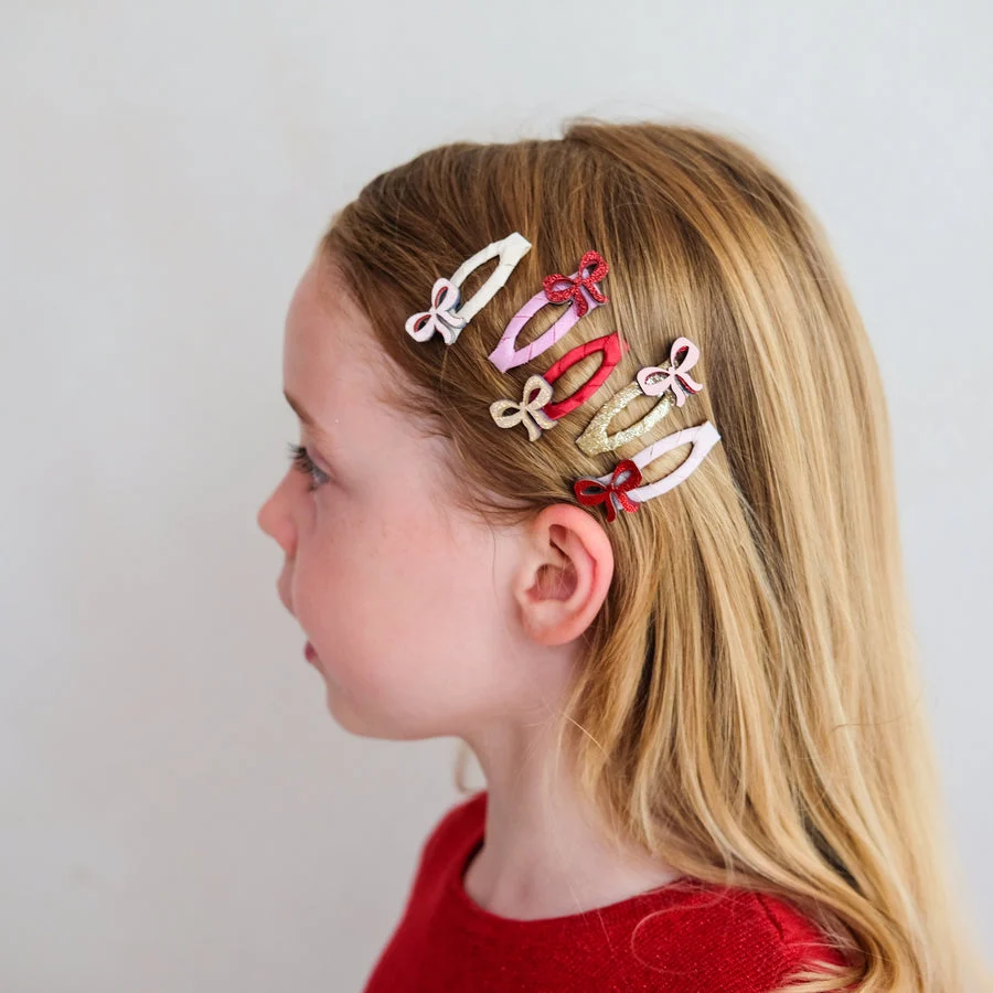 Mimi & Lula | Haarspeld Cutesy Bow Mini Hair Clips 5-pack
