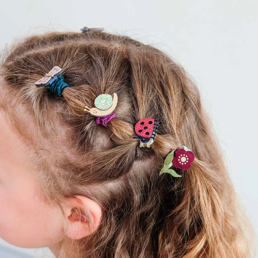 Mimi & Lula | Haarelastiek Winter Beasts Mini Hair Ties 8-pack