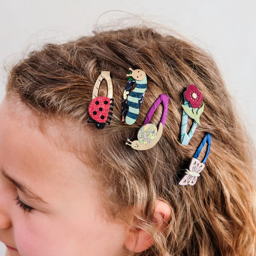 Mimi & Lula | Haarspeld Winter Beasts Mini Hair Clips 5-pack