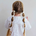 Mimi & Lula | Haarelastiek Scalloped Hear Hair Ties 8-pack