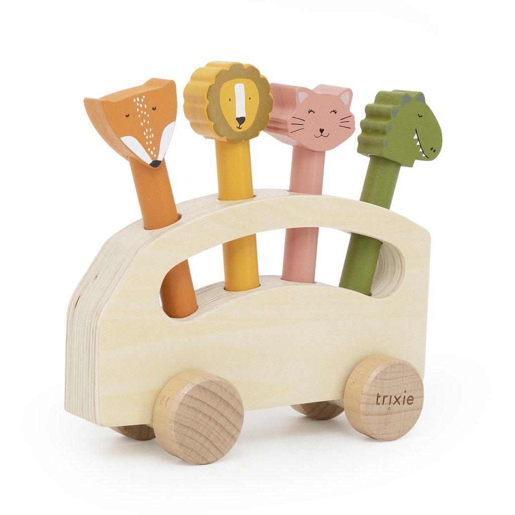 Trixie | Auto Pop Up Bus Hout