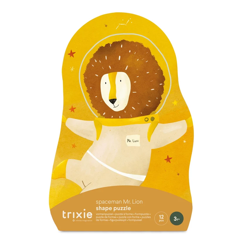 Trixie | Puzzel Ballerina Mrs Peacock 12-delig