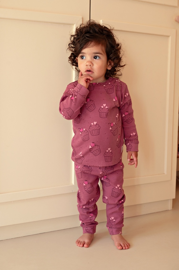 Feetje | Pyjama Chloe Cupcake Premium Sleepwear Violet