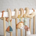 Nattou | Activiteitenspiraal Gina & Leon Leeuw Leon 25 cm