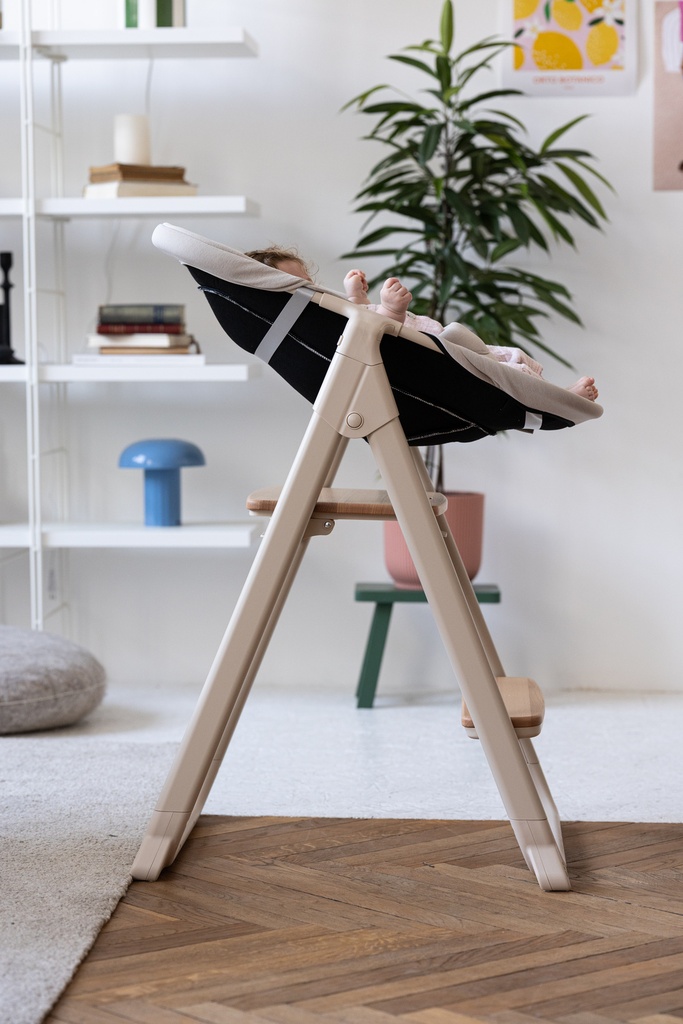 Beaba | Eetstoel Evoclick 5-in-1 Opvouwbare Kinderstoel Clay 