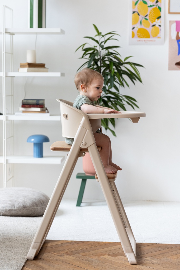 Beaba | Eetstoel Evoclick 5-in-1 Opvouwbare Kinderstoel Clay 