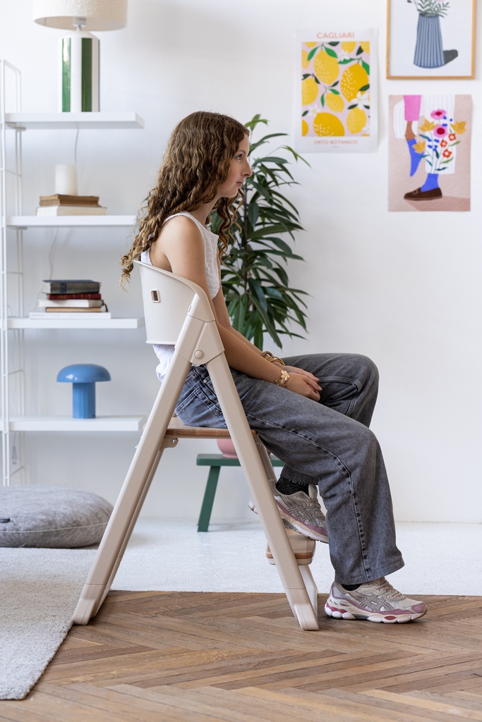 Beaba | Eetstoel Evoclick 5-in-1 Opvouwbare Kinderstoel Clay 