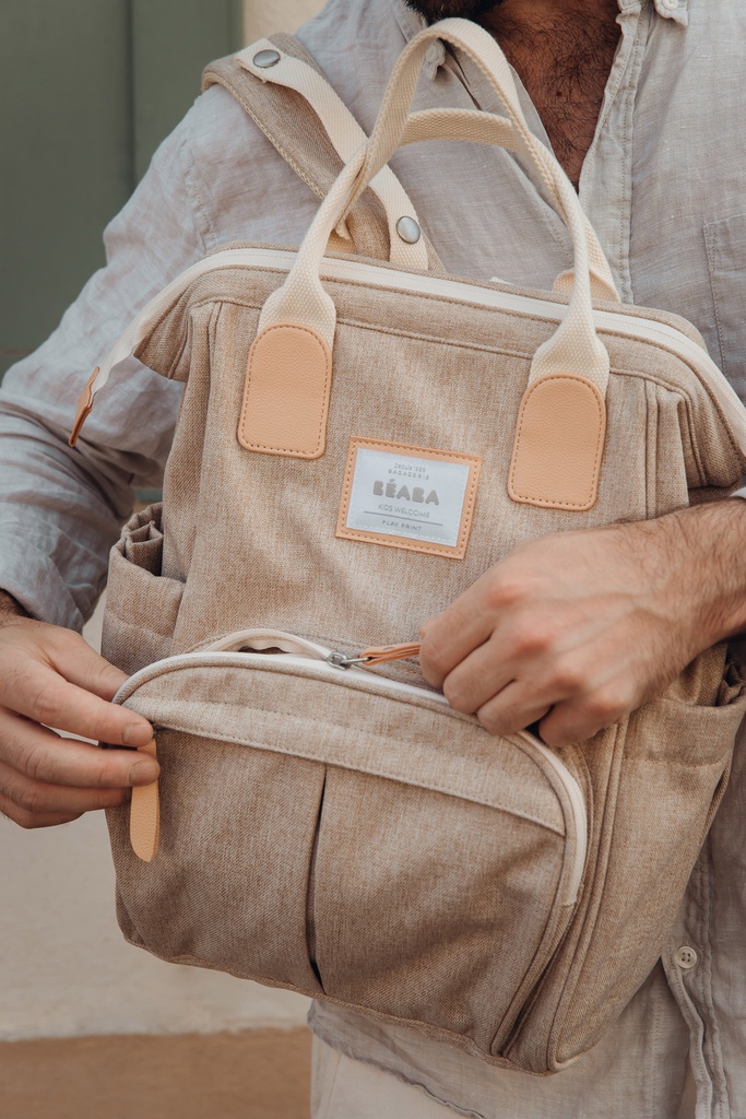 Beaba | Verzorgingstas Rugzak Wellington Eco-design Clay 