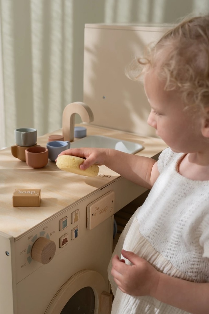 Little Dutch | Keukengerei Wasmachine Hout