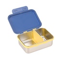 Laessig | Brooddoos SmileyWorld® Lunchbox Stainless Steel  Electric Blue 