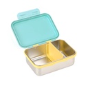 Laessig | Brooddoos SmileyWorld® Lunchbox Stainless Steel Turquoise