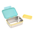 Laessig | Brooddoos SmileyWorld® Lunchbox Stainless Steel Turquoise