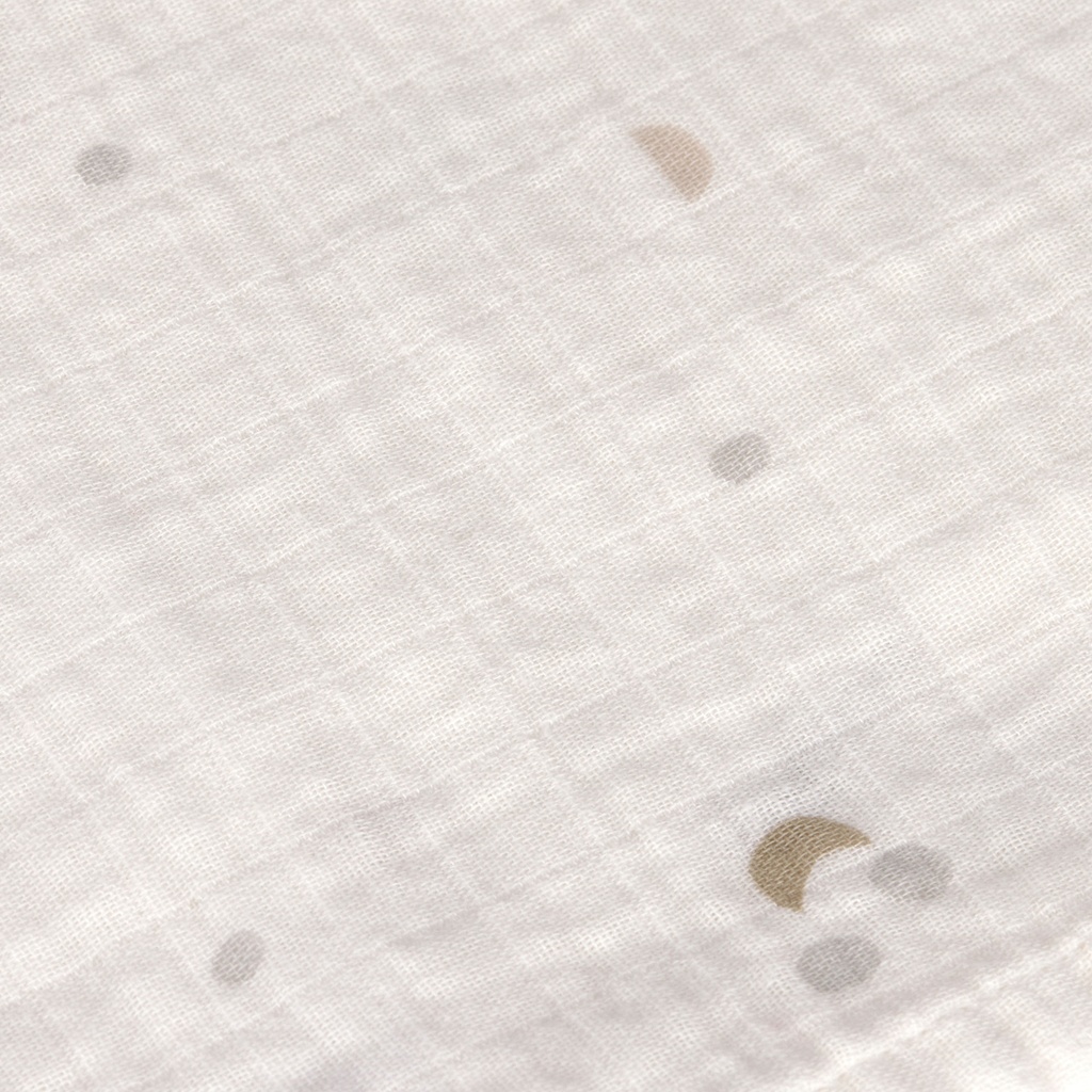 Laessig l Tetra Doek Cozy Loved Ones Pale Heaven Swaddle & Burp Blanket 60x60cm 3-pack 