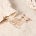 Little Dutch | Body Uni Safari Friends Overslag Longsleeve Vanilla