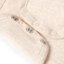 Little Dutch | Body Uni Safari Friends Overslag Longsleeve Vanilla
