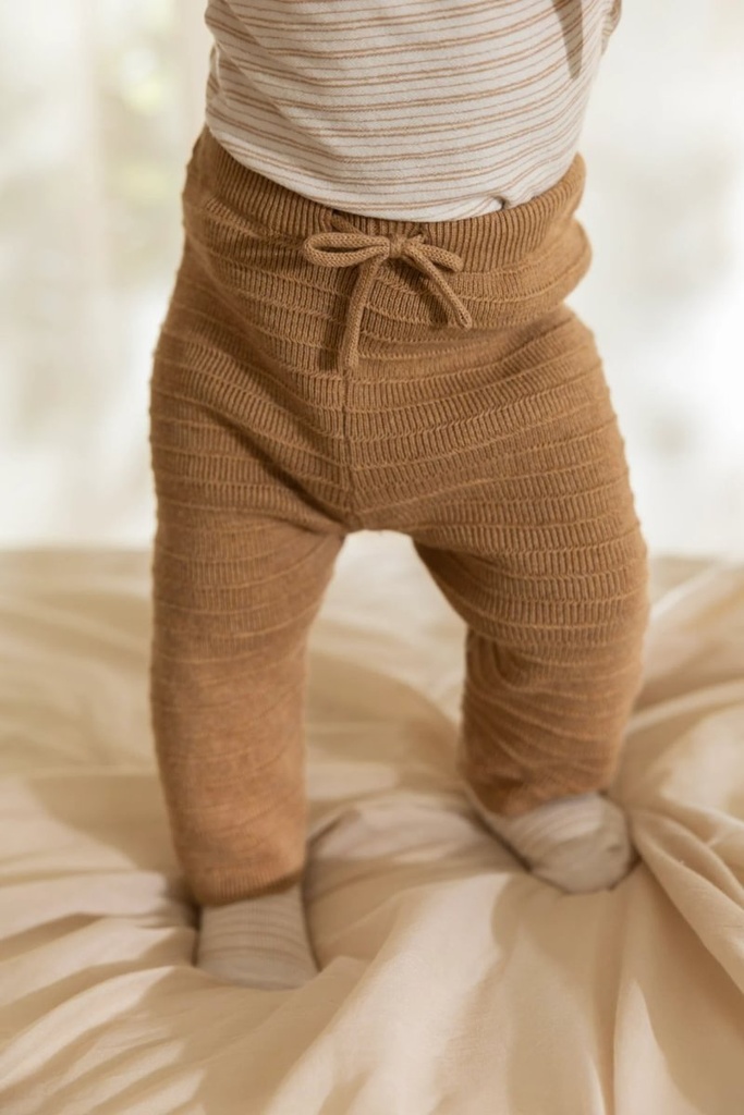 Little Dutch | Broek Uni Safari Friends Soft Tan