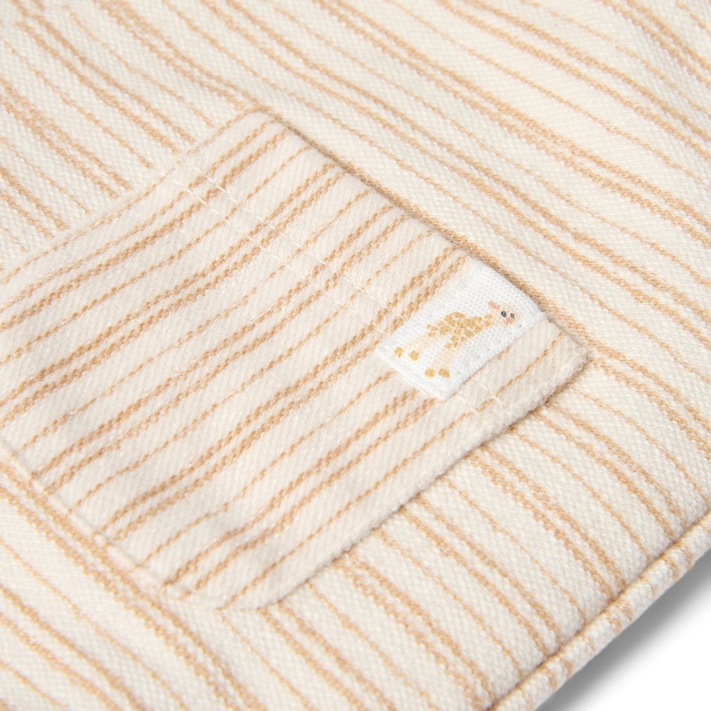 Little Dutch | Broek Uni Safari Friends Stripes Soft Tan