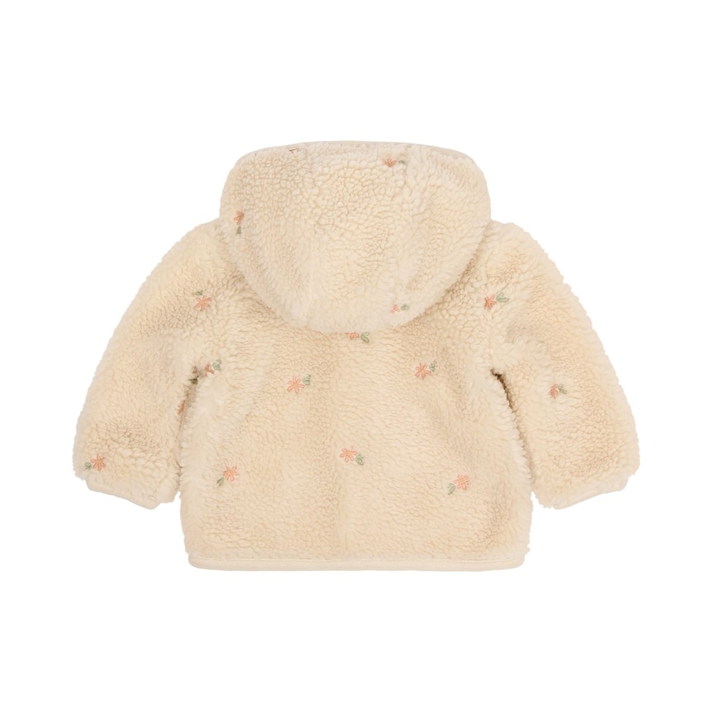 Little Dutch | Jas Girls Safari Friend Flowers Sandstone