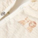 Little Dutch | Jas Uni Safari Friends Reversible Vanilla