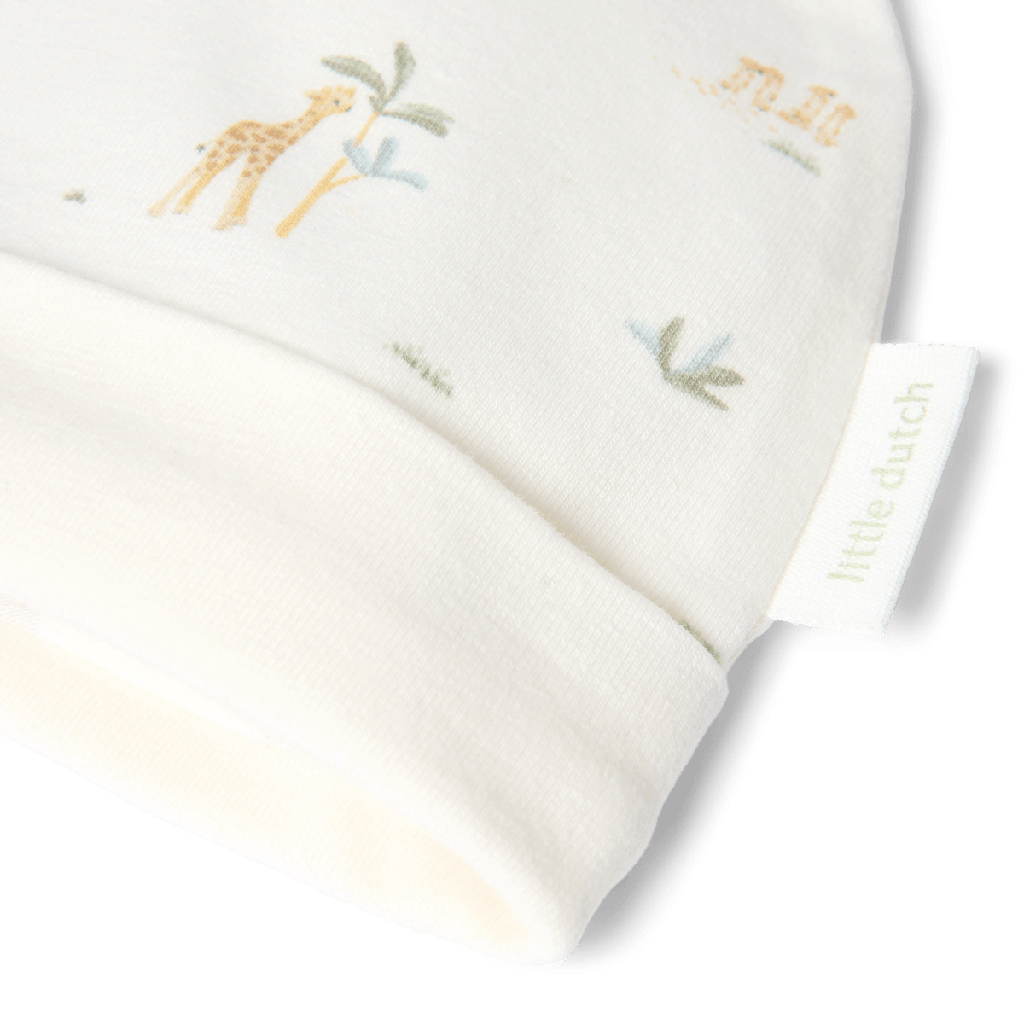 Little Dutch | Muts Uni Safari Friends Creme