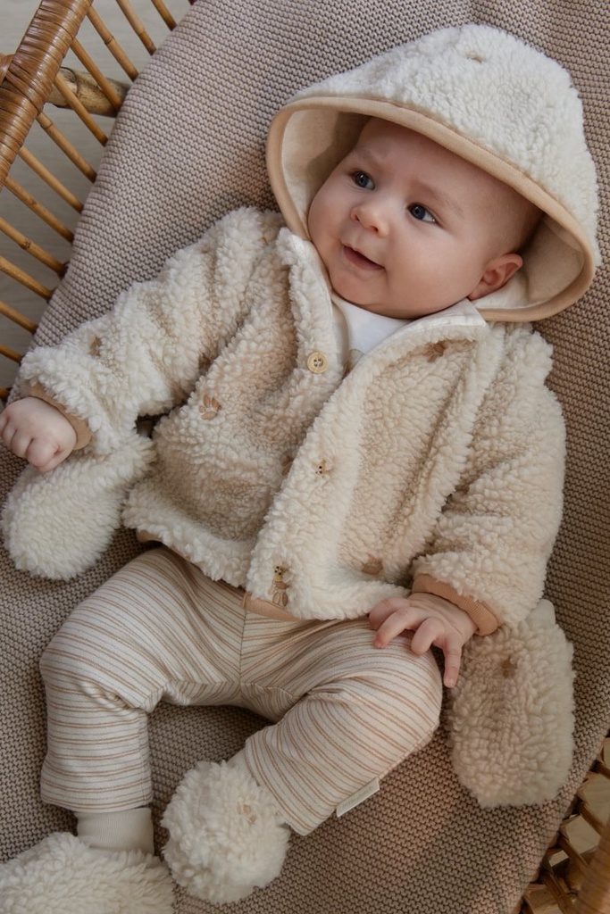 Little Dutch | Parkschoentjes Boys Safari Friends Paws Sandstone