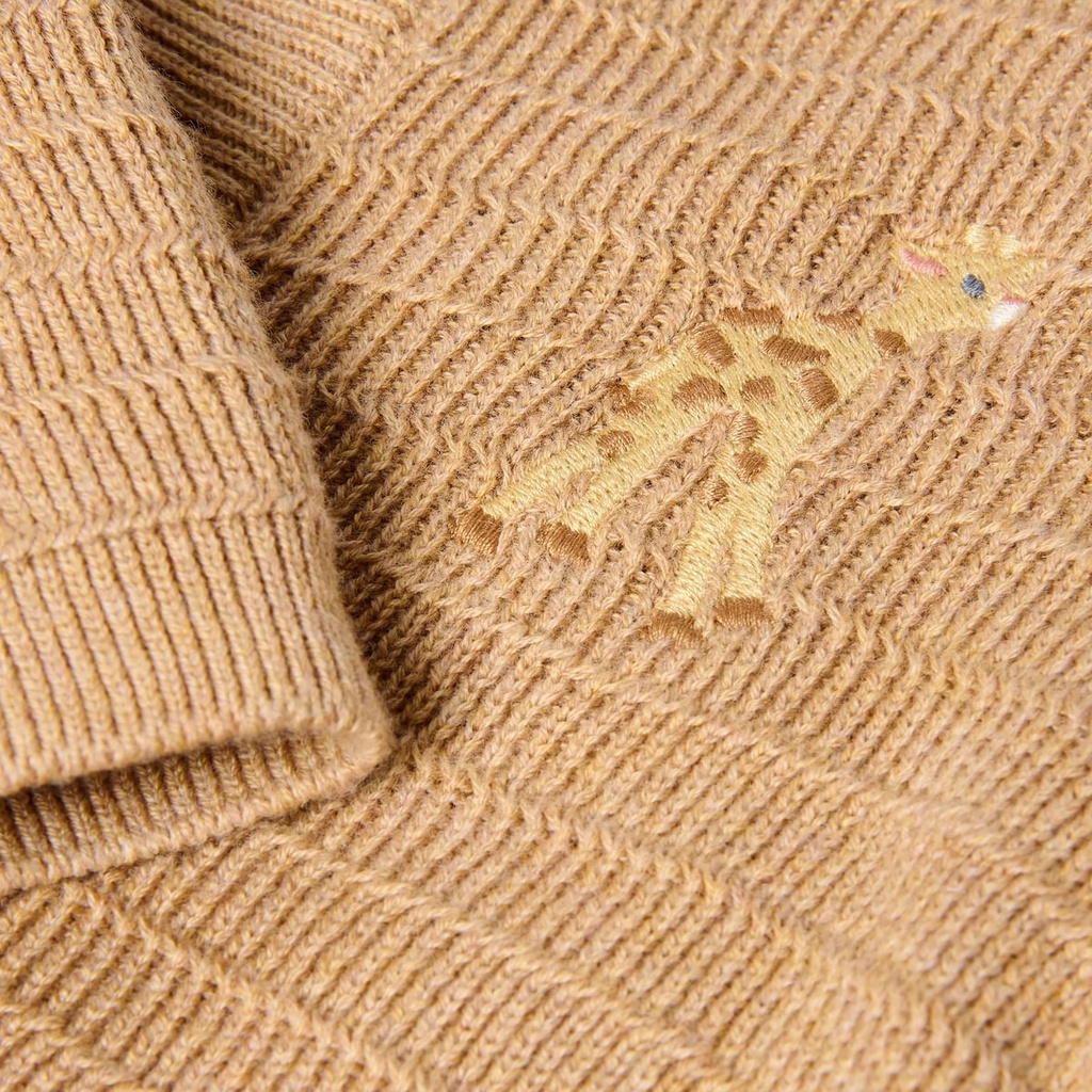 Little Dutch | Vest Uni Safari Friends Soft Tan
